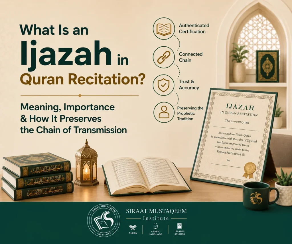 What Is an Ijazah in Quran Recitation