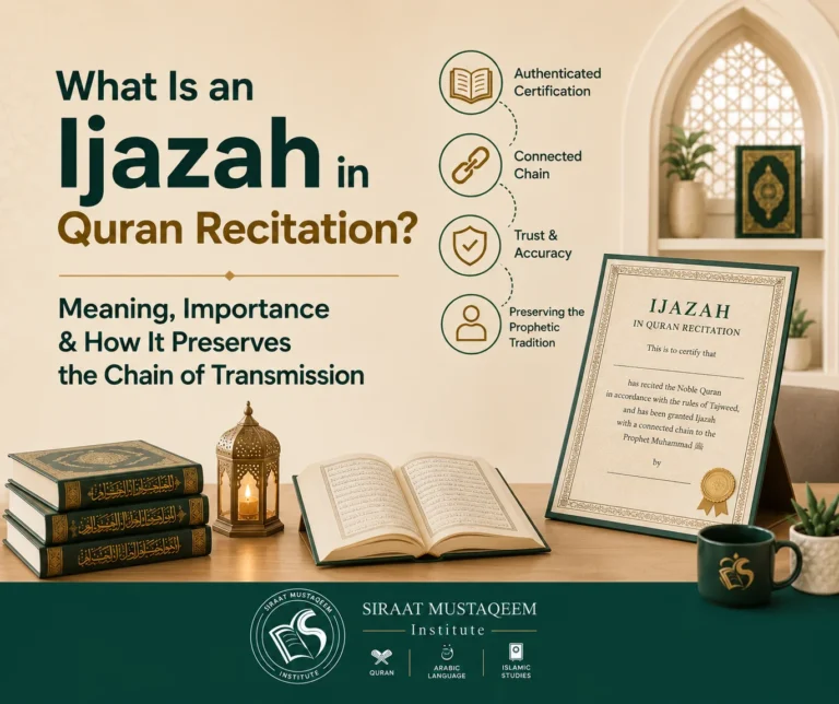 What Is an Ijazah in Quran Recitation