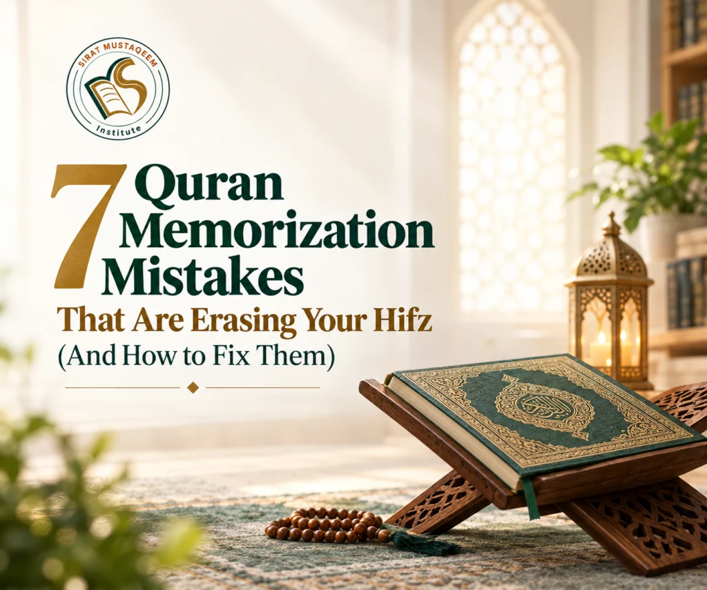 7 Quran Memorization Mistakes That Are Erasing Your Hifz (And How to Fix Them)