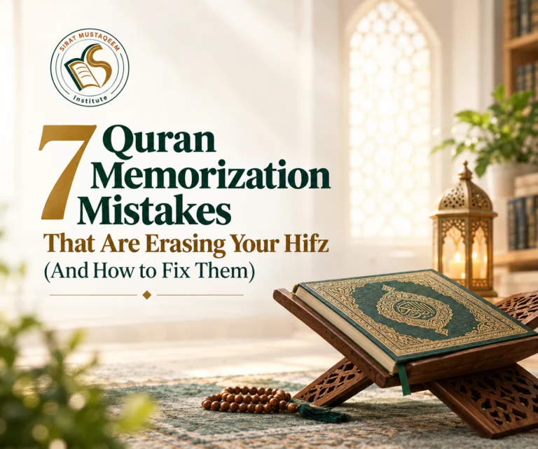 7 Quran Memorization Mistakes That Are Erasing Your Hifz (And How to Fix Them)